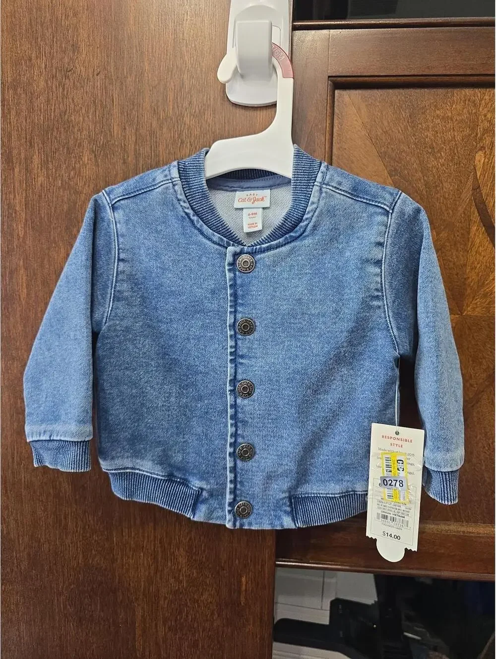 Six- nine month brand new jacket from target item 278